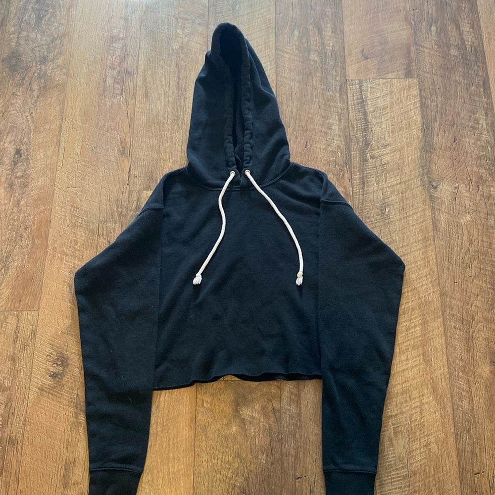 Black cropped Wild Fable hoodie